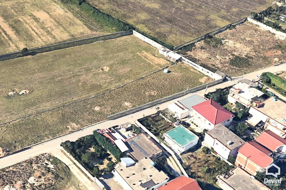 Tirane For Sale Land  Positioned in Tirana-Durres Highway, 4-th Km, the secondary way. Industrial Land Building Plot